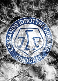 Frozen In Ice Logo Leksands IF-3