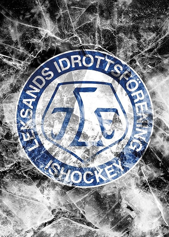 Frozen In Ice Logo Leksands IF-12