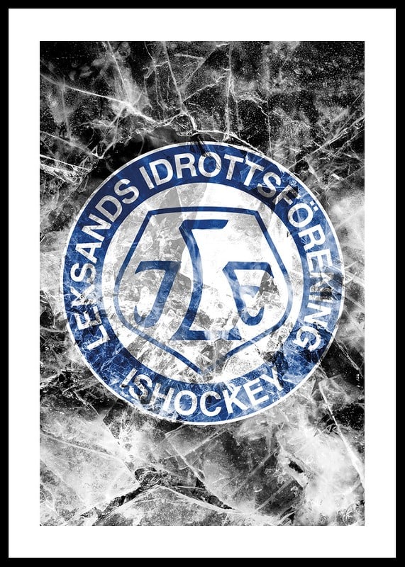 Frozen In Ice Logo Leksands IF-12