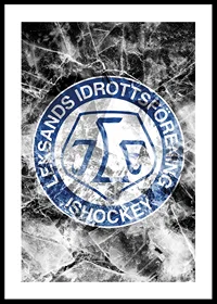 Frozen In Ice Logo Leksands IF-0