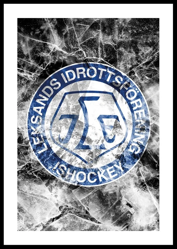 Frozen In Ice Logo Leksands IF-12