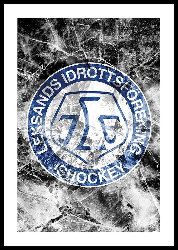 Frozen In Ice Logo Leksands IF-12