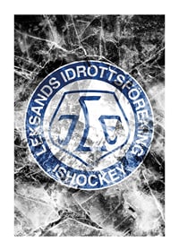 Frozen In Ice Logo Leksands IF-1