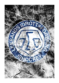 Frozen In Ice Logo Leksands IF-1