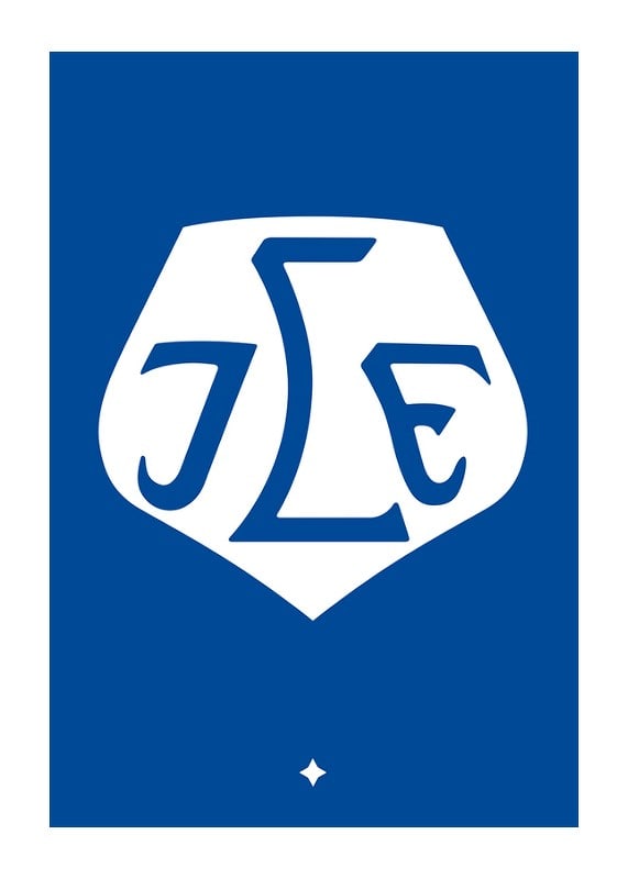 Poster Sköld Blå BG Leksands IF