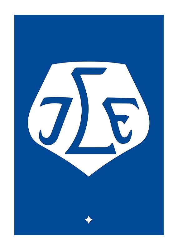Poster Sköld Blå BG Leksands IF