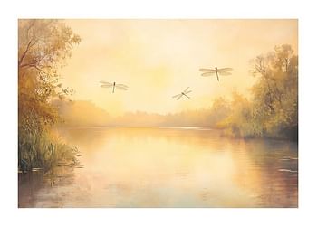 Plakat Dance Of The Dragonflies
