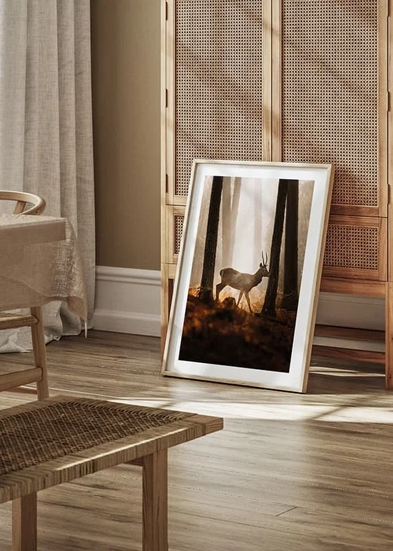 Poster Majestic Deer Autumn Light crossfade