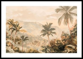 Poster Golden Jungle