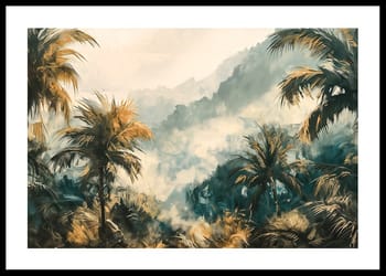 Poster Dreamy Rainforest