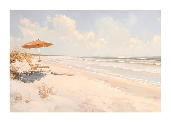 Plagát Golden Beach Escape