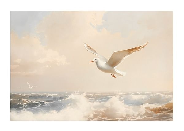 Poster Soaring Above The Waves