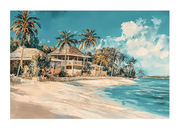 Poster Tropical Retreat
