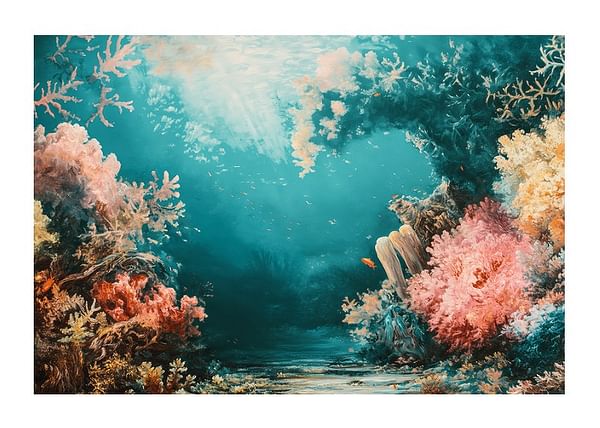 Poszter Oceans Hidden Paradise