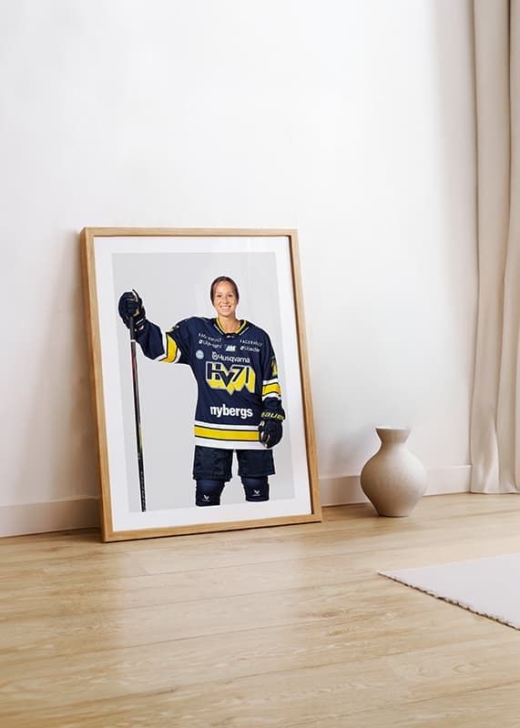 Poster Kajsa Armborg #16 HV71 2024/2025 crossfade