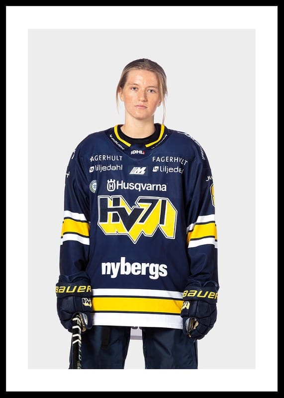Poster Hilda Svensson #8 HV71 2024/2025