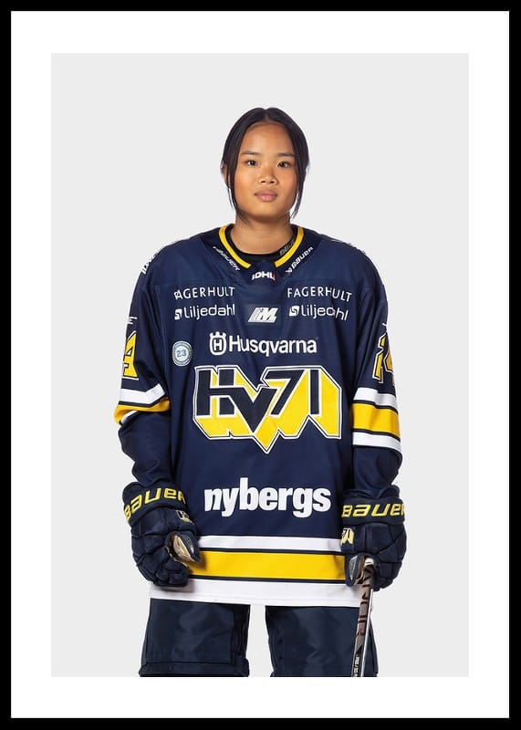 Poster Ella Lind #24 HV71 2024/2025