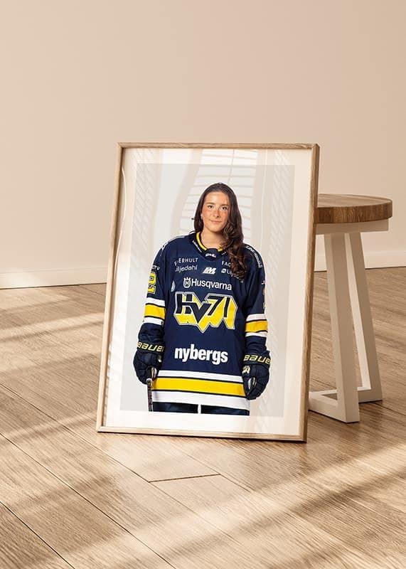 Poster Eimar Leacy #12 HV71 2024/2025 crossfade