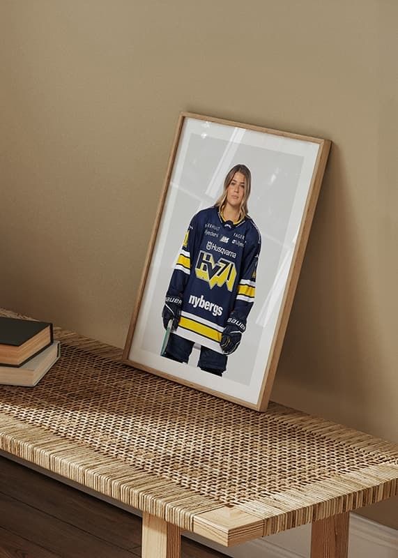 Poster Alva Solberg #11 HV71 2024/2025 crossfade