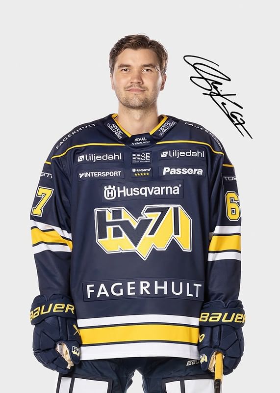 Oliwer Kaski #67 HV71 2024/2025-12