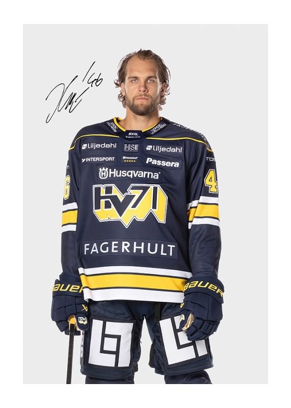 Poster Joona Luoto #46 HV71 2024/2025