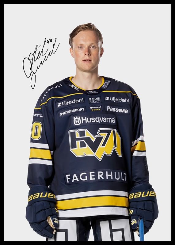 Oskar Stål Lyrenäs #40 HV71 2024/2025-12