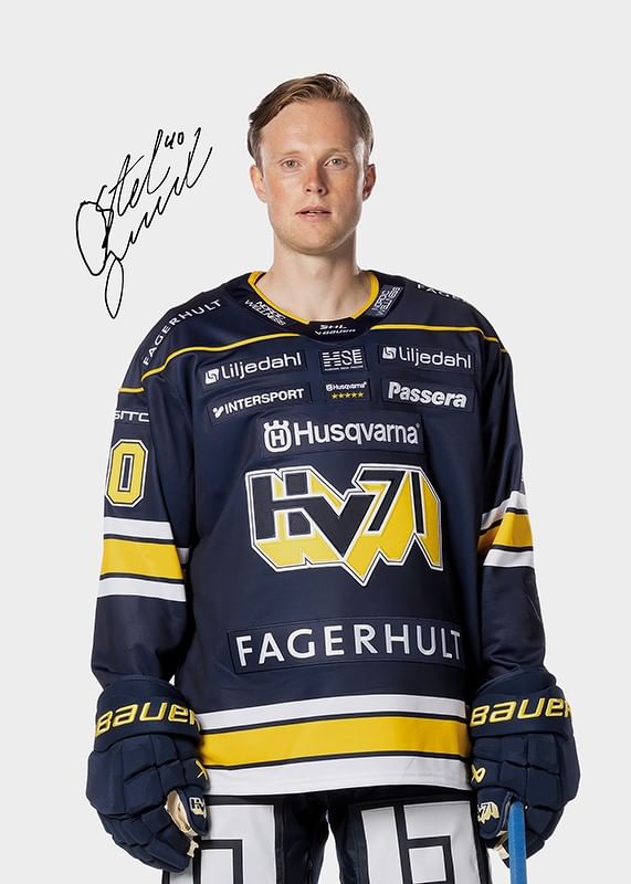 Oskar Stål Lyrenäs #40 HV71 2024/2025-12