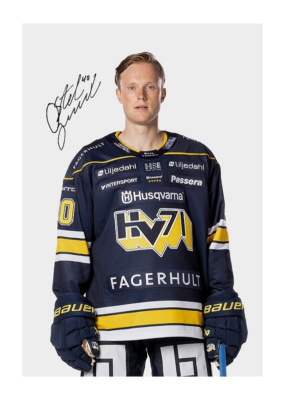 Poster Oskar Stål Lyrenäs #40 HV71 2024/2025