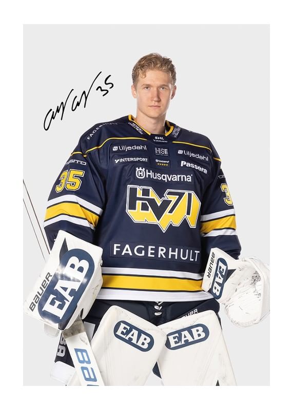 Poster Olof Glifford #35 HV71 2024/2025