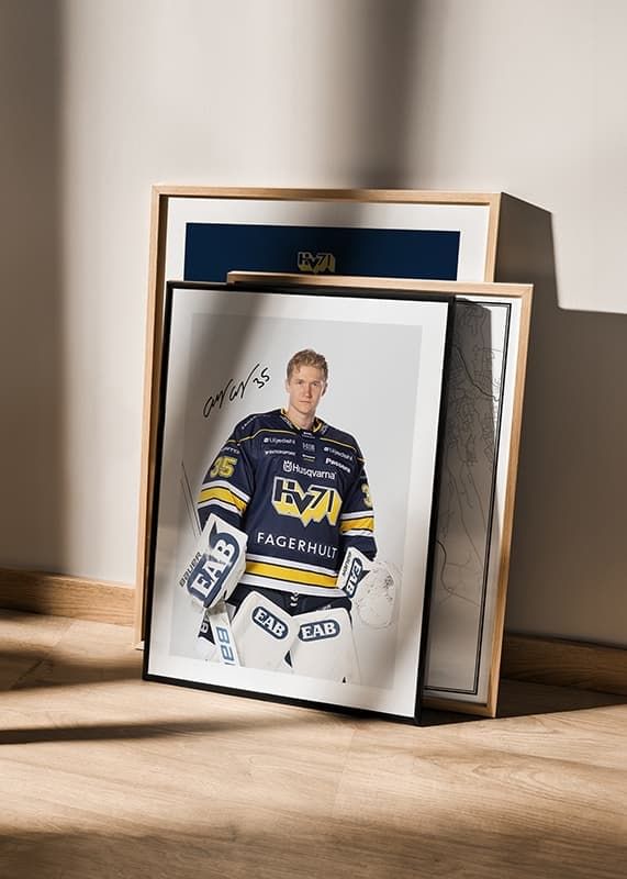 Poster Olof Glifford #35 HV71 2024/2025 crossfade
