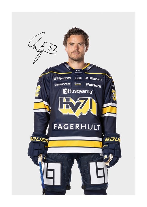 Poster Oscar Engsund #32 HV71 2024/2025