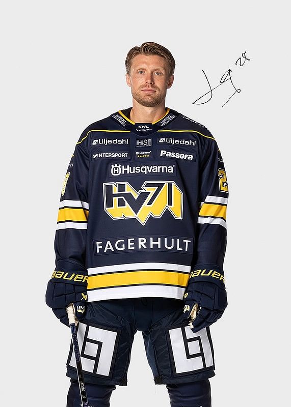 John Nyberg #28 HV71 2024/2025-12