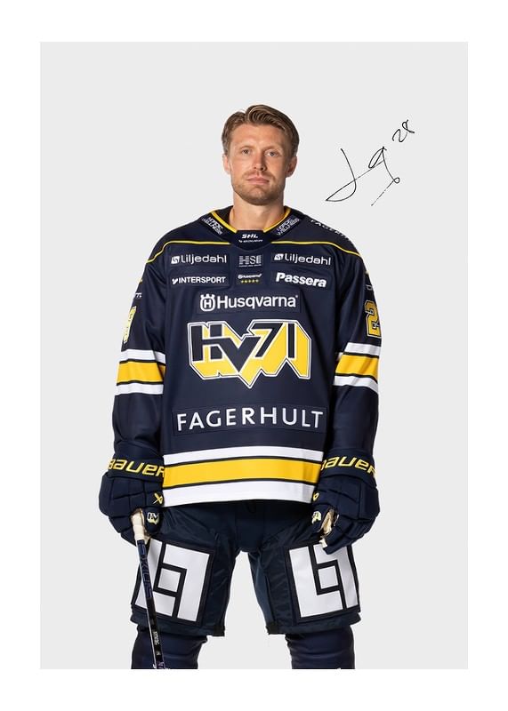 Poster John Nyberg #28 HV71 2024/2025