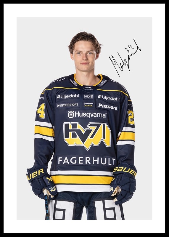 Oscar Fisker Moelgaard #24 HV71 2024/2025-12