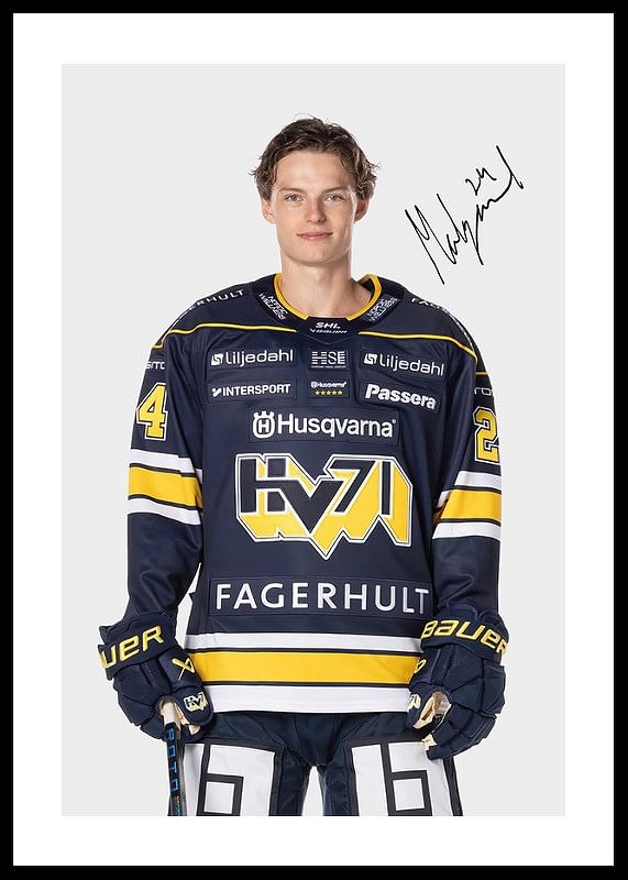 Oscar Fisker Moelgaard #24 HV71 2024/2025-12