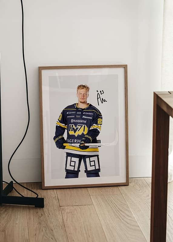 Poster Åke Stakkestad #23 HV71 2024/2025 crossfade