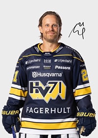 Mattias Tedenby #21 HV71 2024/2025-3
