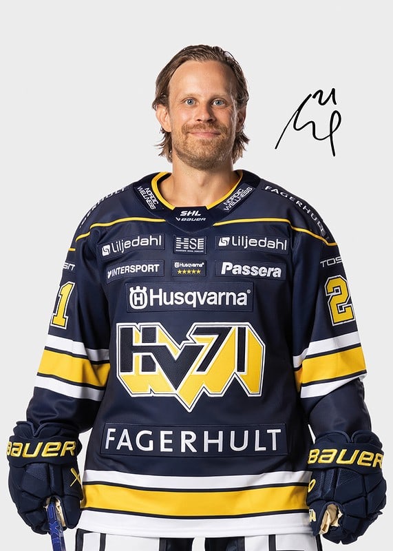 Mattias Tedenby #21 HV71 2024/2025-12