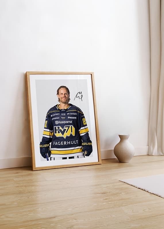 Poster Mattias Tedenby #21 HV71 2024/2025 crossfade