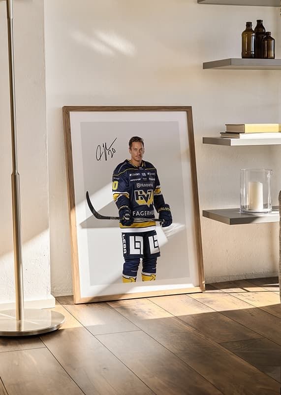 Poster André Petersson #20 HV71 2024/2025 crossfade