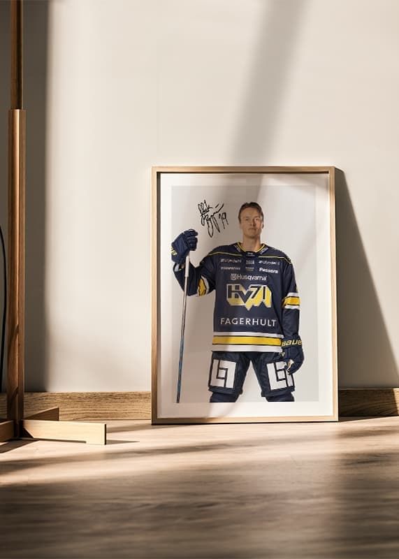 Poster Henrik Borgström #19 HV71 2024/2025 crossfade