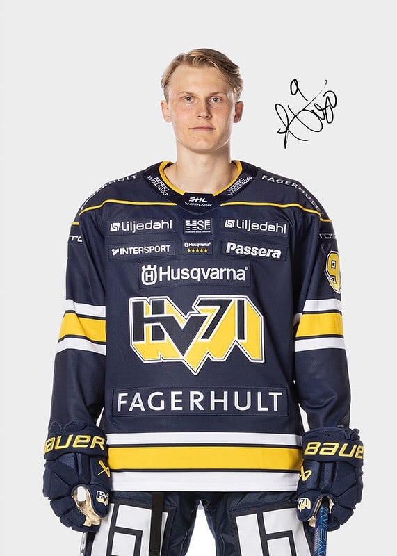 Hugo Pettersson #9 HV71 2024/2025-12