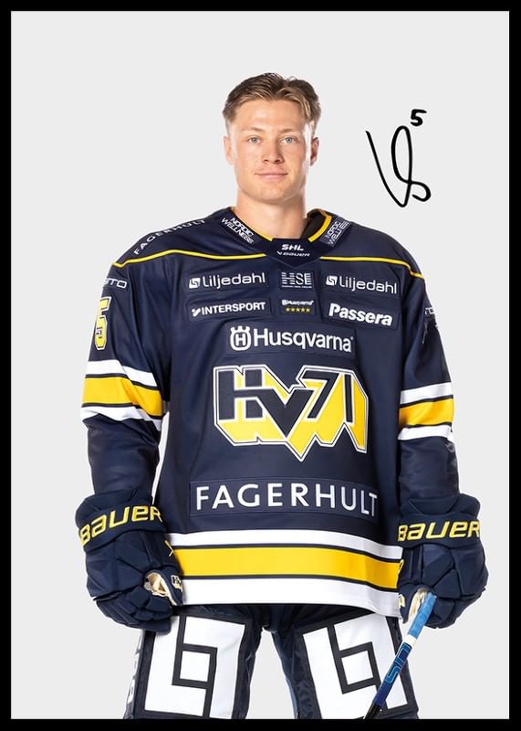 Victor Sjöholm #5 HV71 2024/2025-12