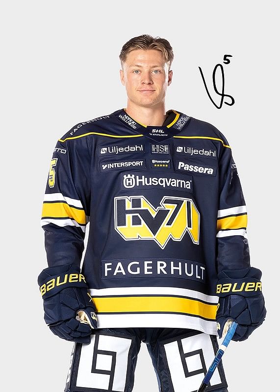 Victor Sjöholm #5 HV71 2024/2025-12