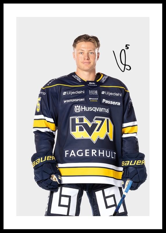 Victor Sjöholm #5 HV71 2024/2025-12