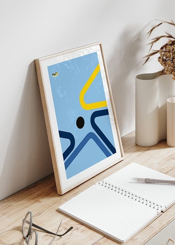 Poster Abstrakt 04 HV71 crossfade