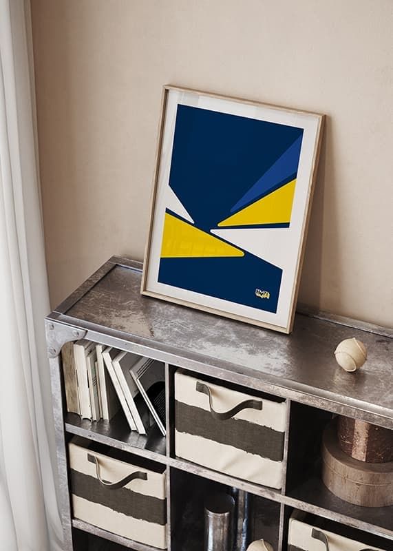 Poster Abstrakt 03 HV71 crossfade