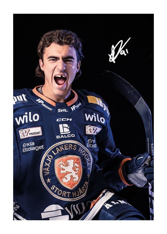 Poster Félix Robert #91 Växjö Lakers 2024/2025