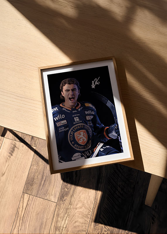 Poster Félix Robert #91 Växjö Lakers 2024/2025 crossfade