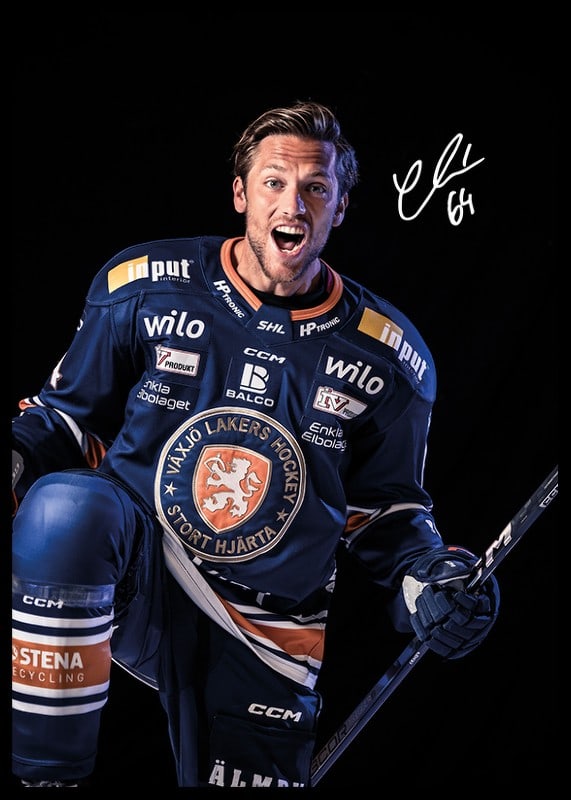 Eric Martinsson #64 Växjö Lakers 2024/2025-12